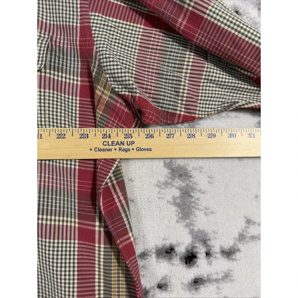 Polo Ralph Lauren‎ Shirt Mens Size Extra Large Double Chest Pocket Preppy Y2K